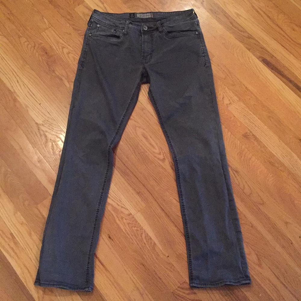 Departwest Charcoal Grey Twill Pants